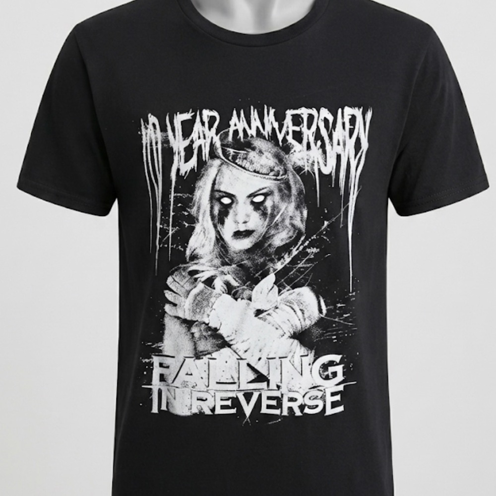 Falling In Reverse 10 Year Anniversary Boyfriend
Fit T-Shirt